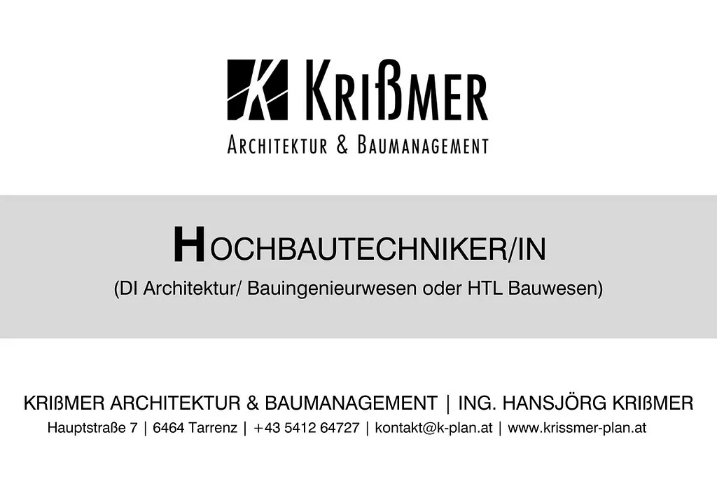 Jobangebot Innenarchitekt/in