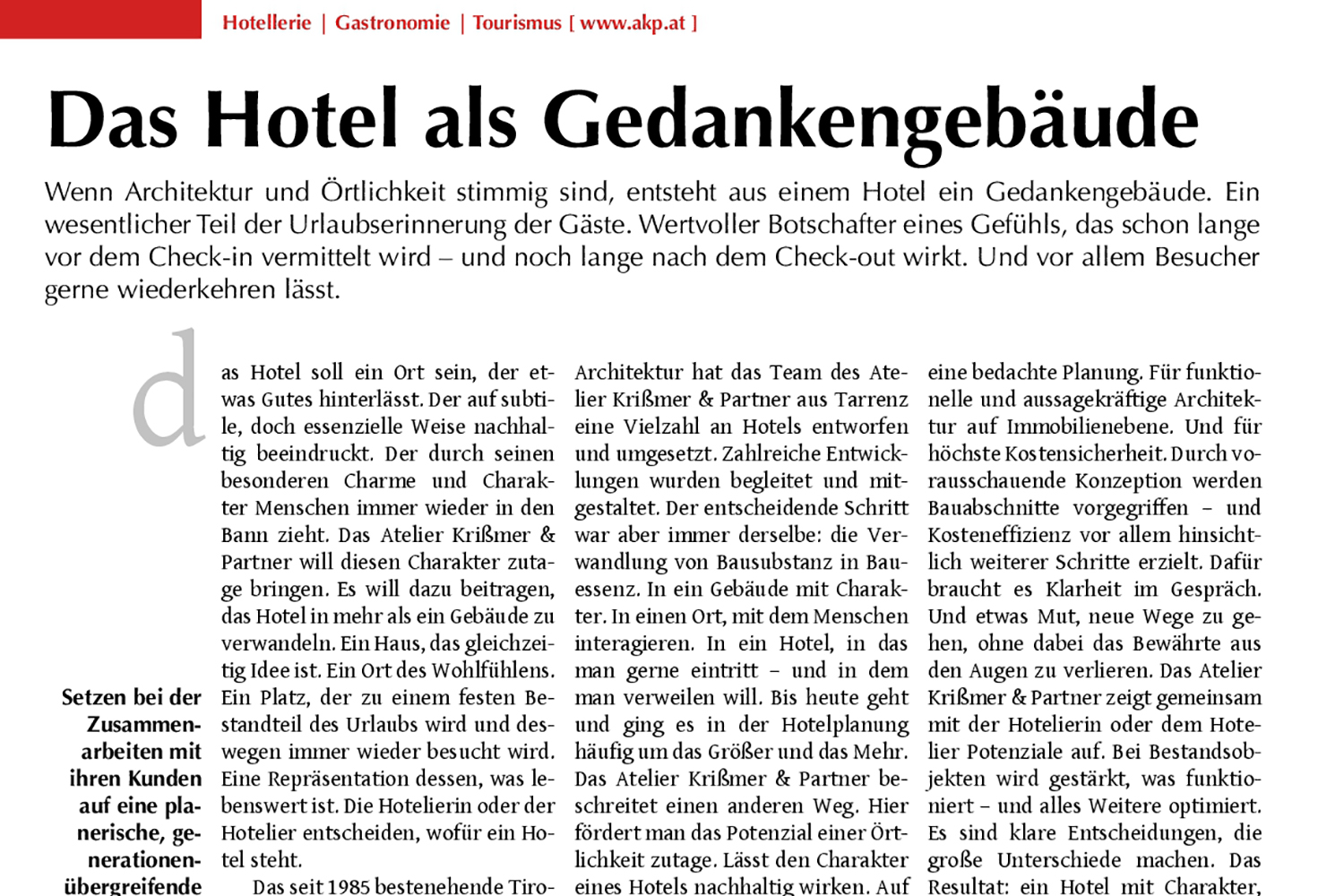 Wellhotel Artikel Sommer 2021