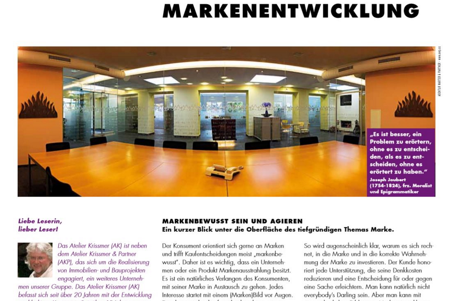 Freiraum Magazin Markenentwicklung